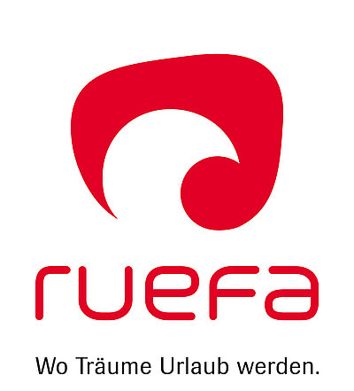  Logo: ruefa - Wo Träume Urlaub werden 