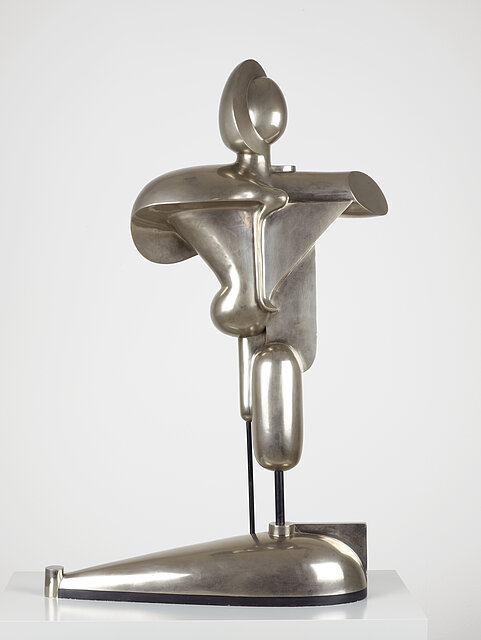 Oskar Schlemmer Abstract Figure, bronze casting 1921 (1962)