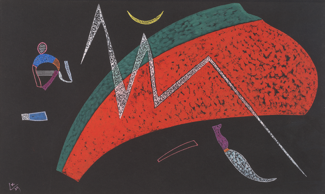 Wassily Kandinsky L‘Elan tranquille, 1939