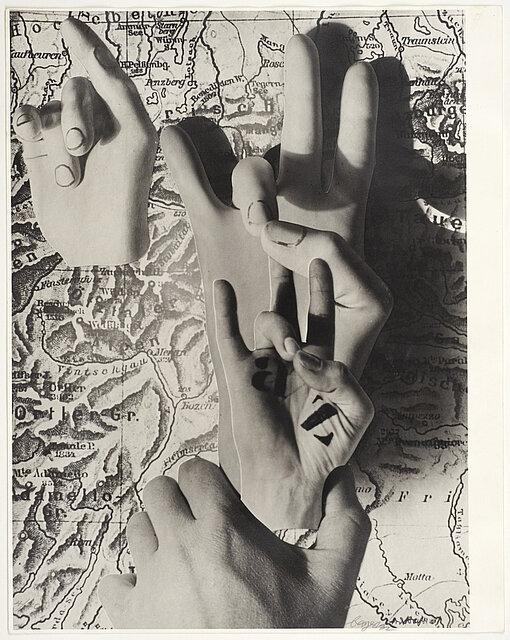 Herbert Bayer hands act, 1932 