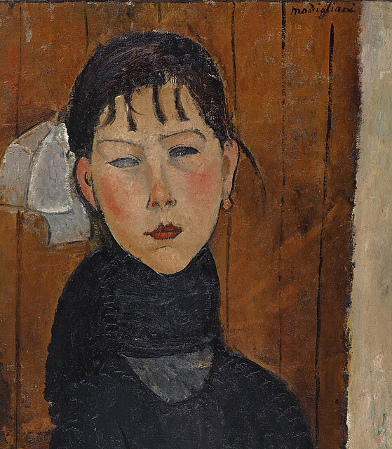 Amedeo Modigliani Marie (Marie, fille du peuple), 1918 