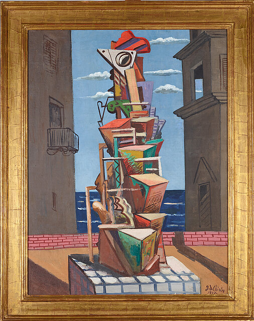 Giorgio De Chirico, Au bord de la mer | By the Sea, 1925